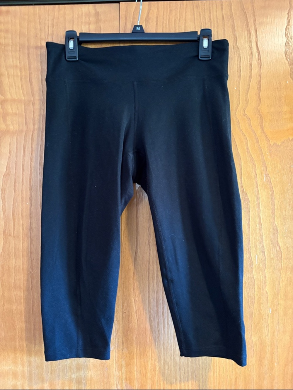 Jockey capri leggings, black, medium